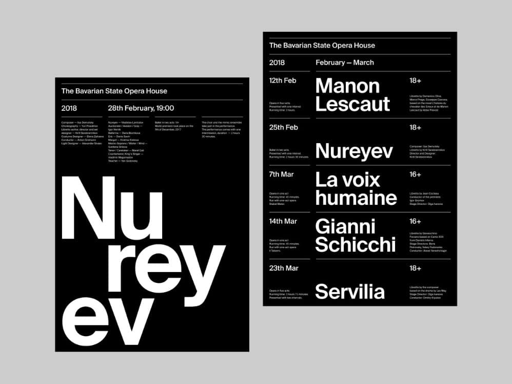 typography poster adjustment