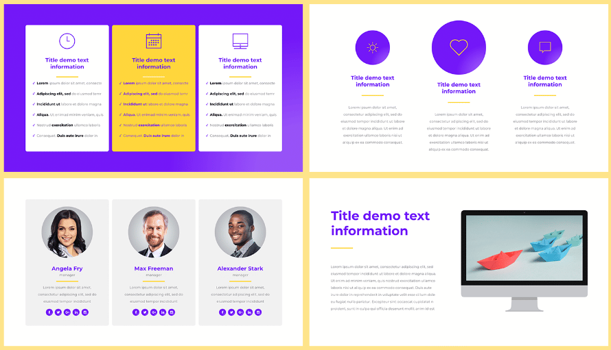 pitch deck theme
